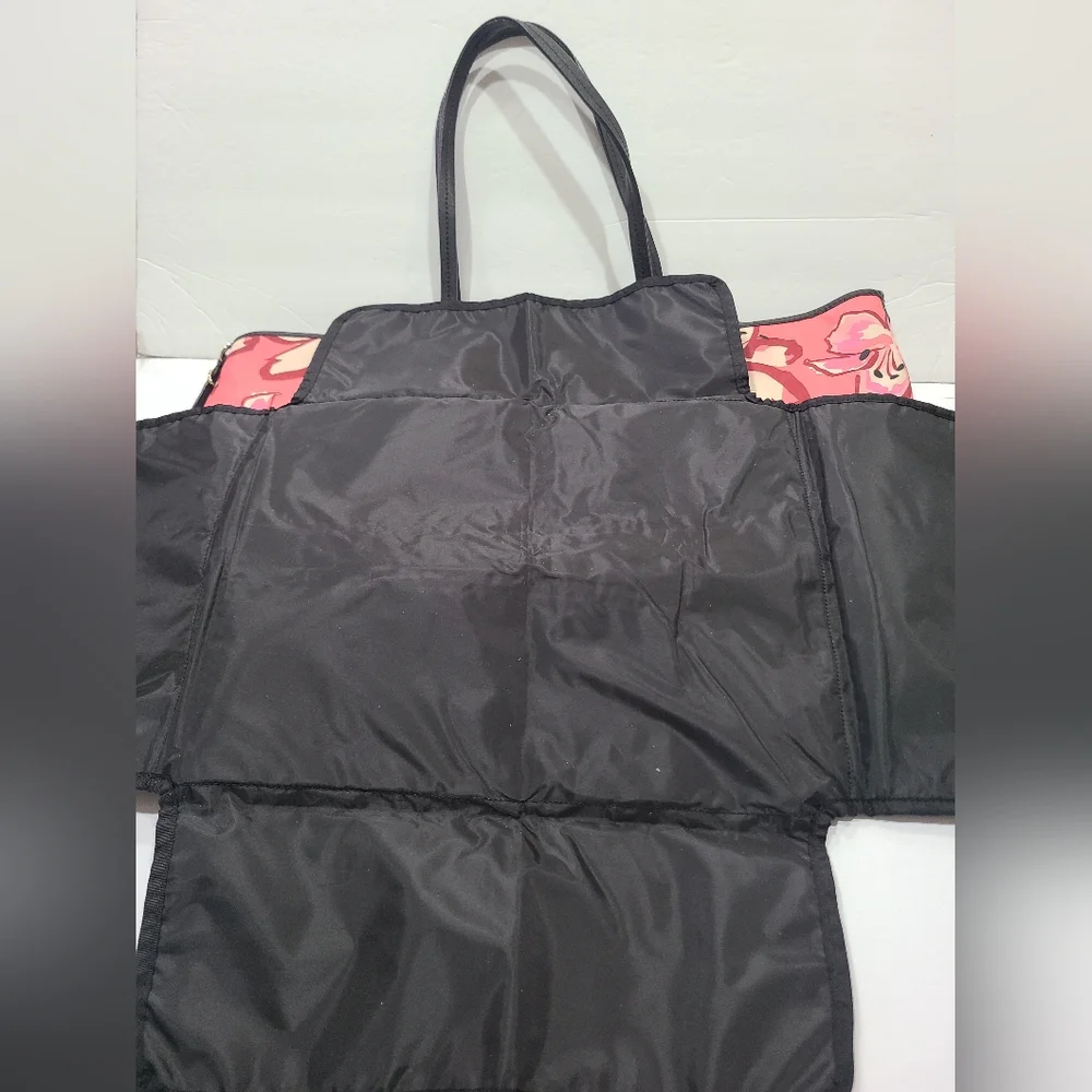 Kate Spade Floral Pink Diaper Tote Bag 19×13×7 in.